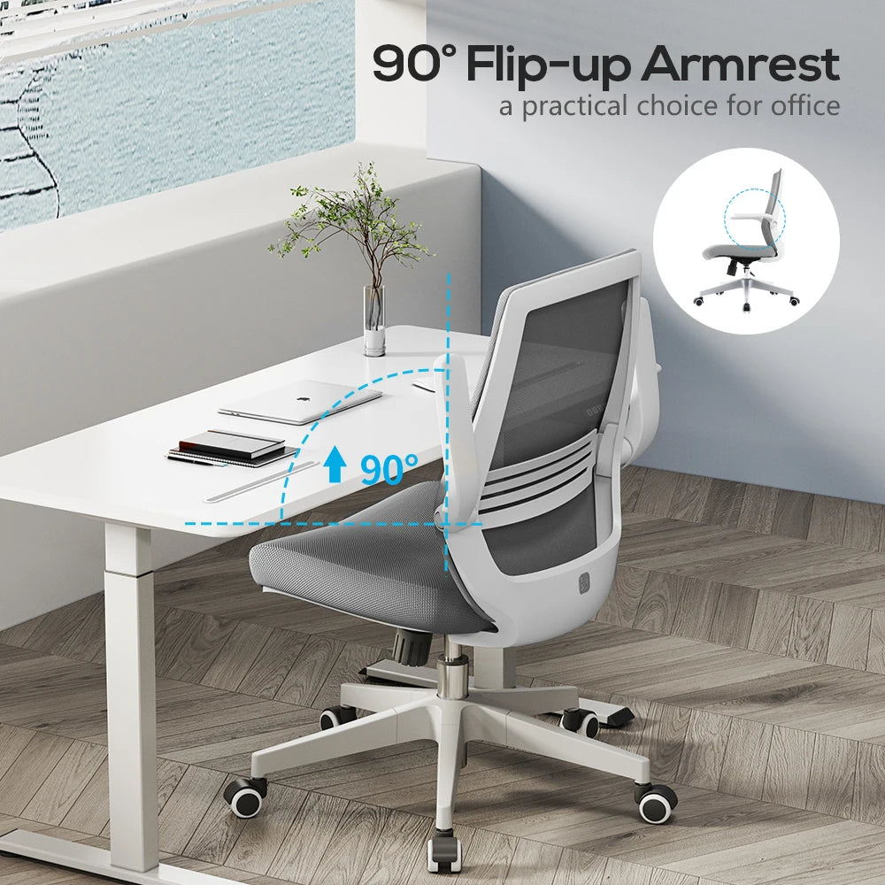 Ergonomic Office Chair, Desk Chair Height Adjustable