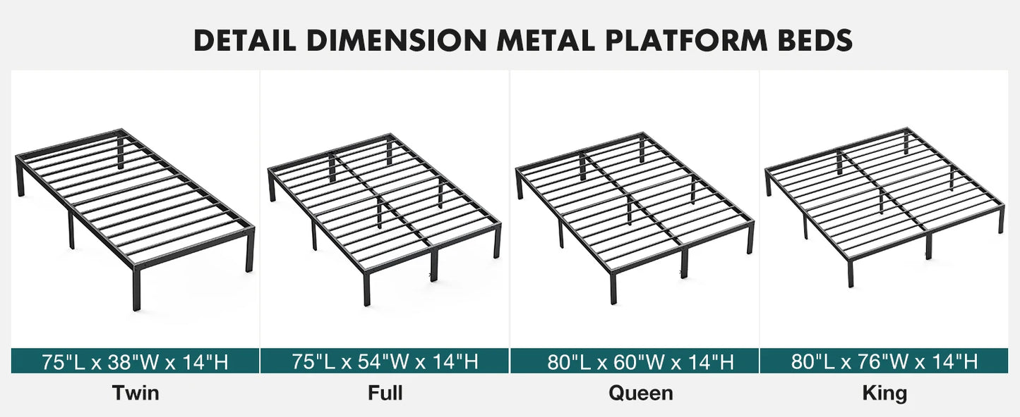 High Quality Basic Bed Frame