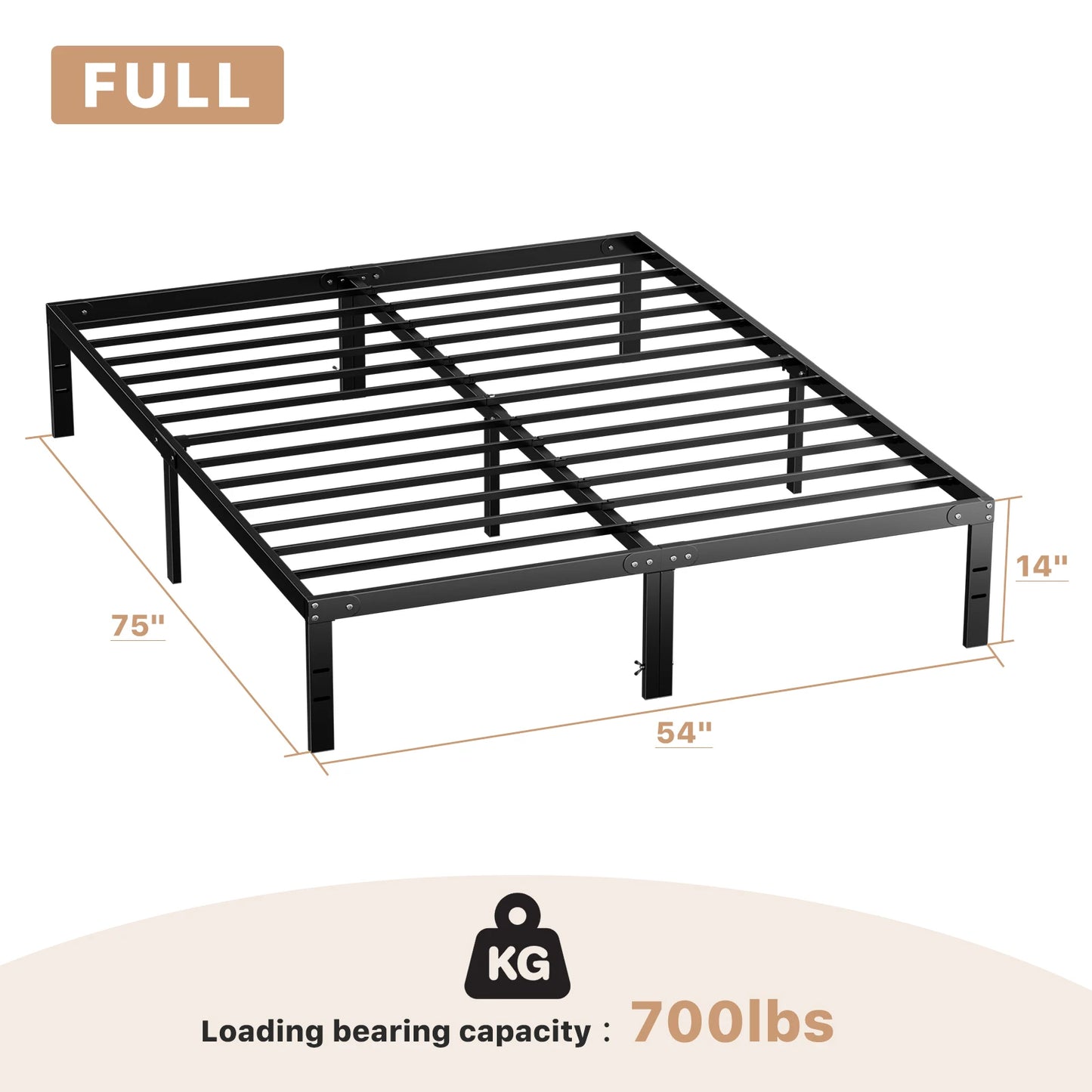 High Quality Basic Bed Frame