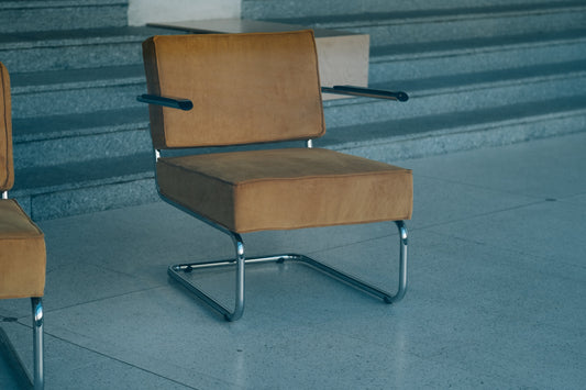 Silver Metal Chair
