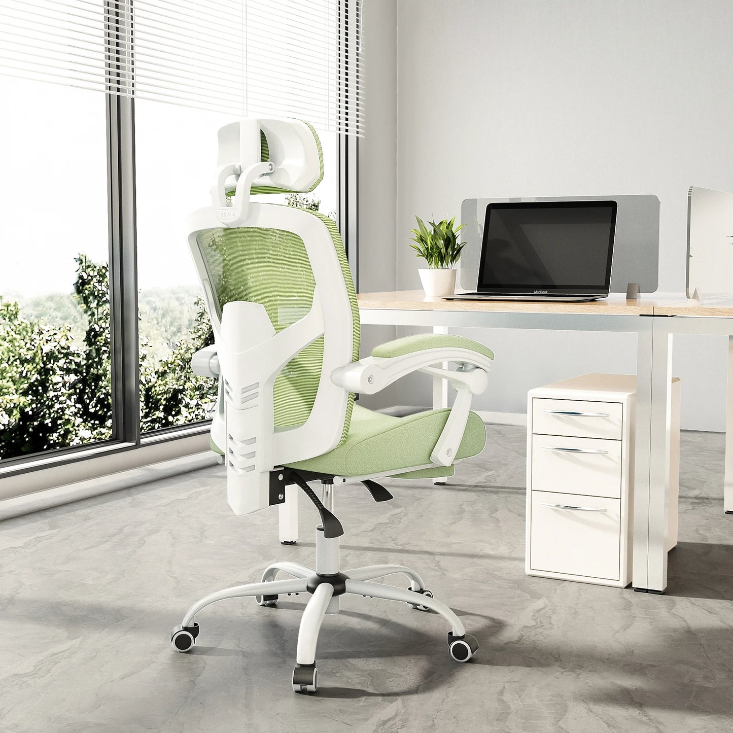 Ergonomic High-Back Mesh Reclining Gaming Chair